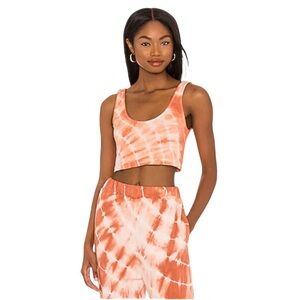 House of Harlow 1960 x Revolve Asher Pants and Crop Top Set in Tonal Tie Dye